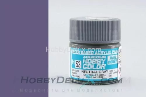 Краска акриловая Hobby Color - H053 Neutral Grey
