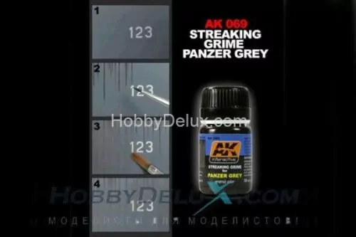 STREAKING GRIME FOR PANZER GREY VEHICLES