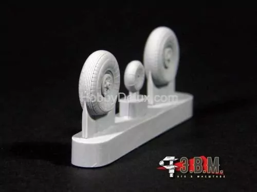 Колеса шасси для модели самолета Ил-2