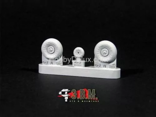 Колеса шасси для модели самолета Ил-2