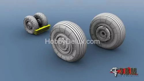 Су-33 колеса шасси 1/72