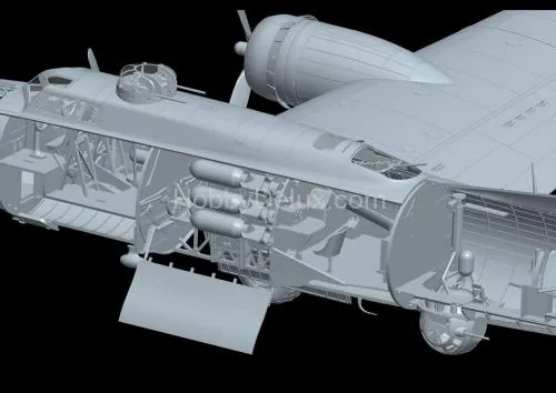 Сборная модель B-17F Flying Fortress
