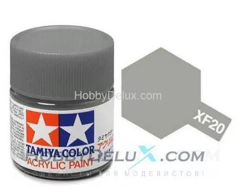 Краска акриловая Tamiya - XF-20 Medium Grey (Средне-серая)