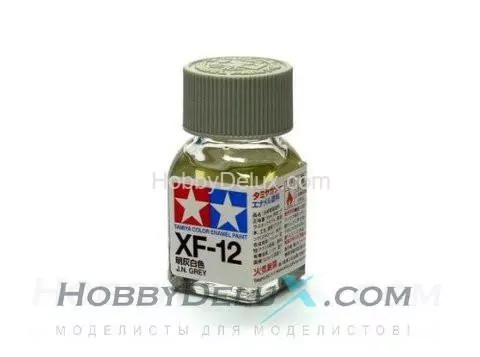 Краска эмалевая Tamiya - XF-12 J.N.Grey