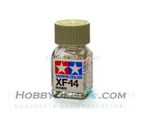 Краска эмалевая Tamiya - XF-14 J.A.Grey