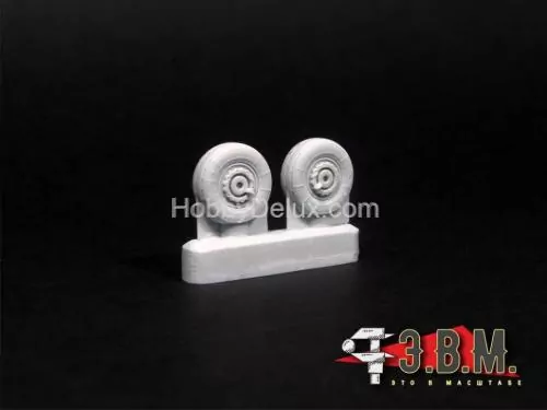 Миг-29 СМТ колеса шасси (два вида ступиц)1/72