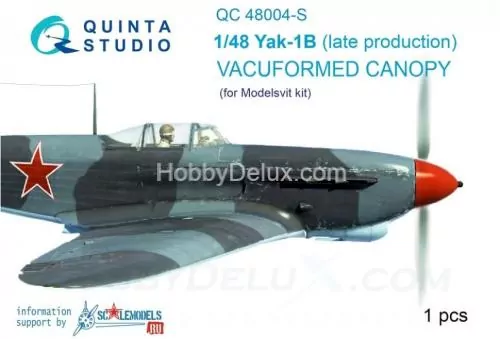 Набор остекления Як-1Б для модели Моделсвит, 1 шт