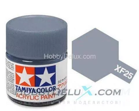 Краска акриловая Tamiya - XF-25 Light Sea Grey (Светло-серая морская)