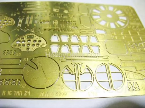 Набор фототравления для И-16 (ICM)