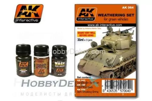 GREEN VEHICLES WEATHERING SET