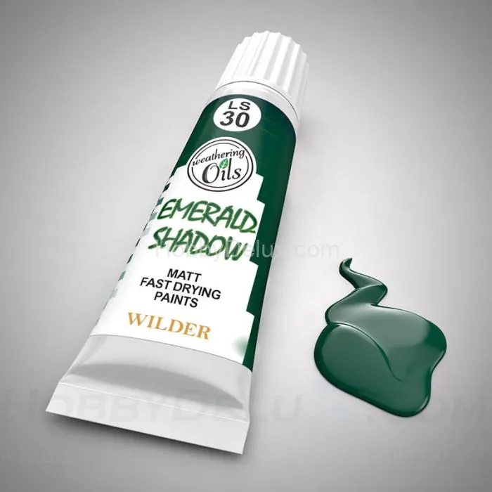 WILDER LS-30 Масляная краска - ЗАТЕНЁННЫЙ ИЗУМРУДНЫЙ HDF-LS-30