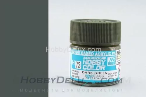 Краска акриловая Hobby Color - H073 Dark Green