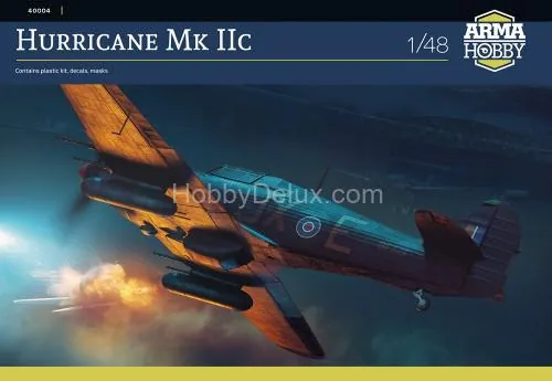 Сборная модель Hurricane Mk IIc