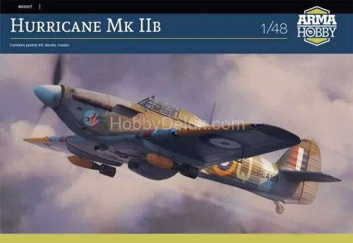 Сборная модель Hurricane Mk IIb