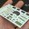 3D Декаль интерьера кабины P-51D ранний для модели Tamiya QD32005
