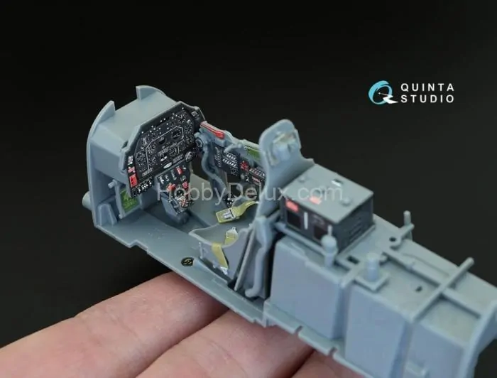 3D Декаль интерьера кабины P-51D ранний для модели Tamiya QD32005
