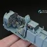3D Декаль интерьера кабины P-51D ранний для модели Tamiya QD32005