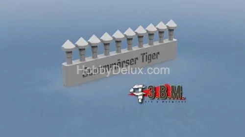 Конические болты САУ Штурмтигр М1/35