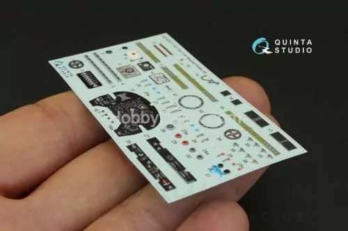 3D Декаль интерьера кабины Як-3 для модели Special Hobby