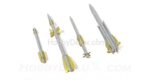 Оперение ракетного вооружения современной авиации СССР/России (1:72)