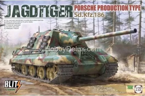 Takom 8003 Jagdtiger Sd.Kfz. 186 Porsche Production type