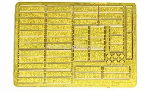 Государственные регистрационные знаки (1:43)