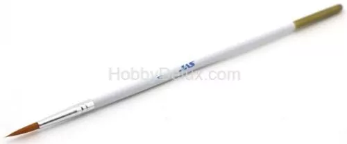 Кисть из синтетического волоса, круглая № 4, 1 шт.