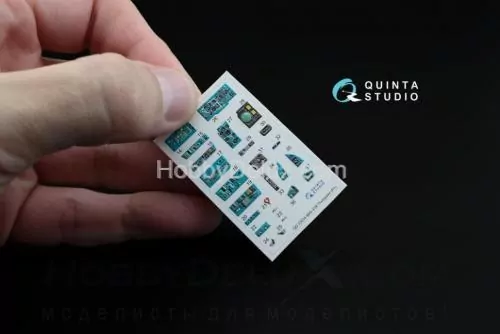 3D Декаль интерьера кабины МиГ-31Б 1/72