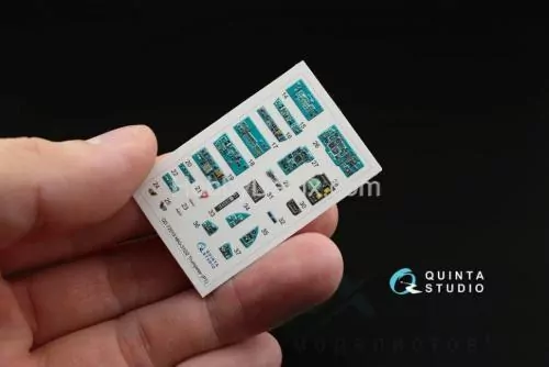 3D Декаль интерьера кабины МиГ-31ДЗ