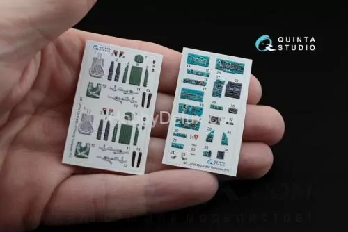 3D Декаль интерьера кабины МиГ-31БM