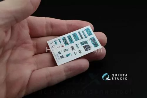 3D Декаль интерьера кабины МиГ-31БM