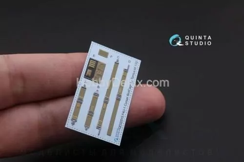 3D Декаль интерьера кабины F4U-1 Corsair Bird cage для модели Tamiya