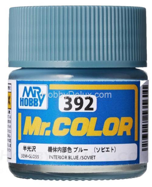 Краска Mr.Color - C392 INTERIOR BLUE/SOVIET