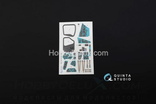 3D Декаль интерьера кабины  Ми-24П