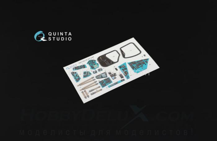 3D Декаль интерьера кабины Ми-24П QD72018