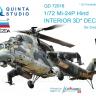 3D Декаль интерьера кабины Ми-24П QD72018