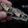 3D Декаль интерьера кабины F-16D, блоков 30/40/50, для модели Kinetic QD48045