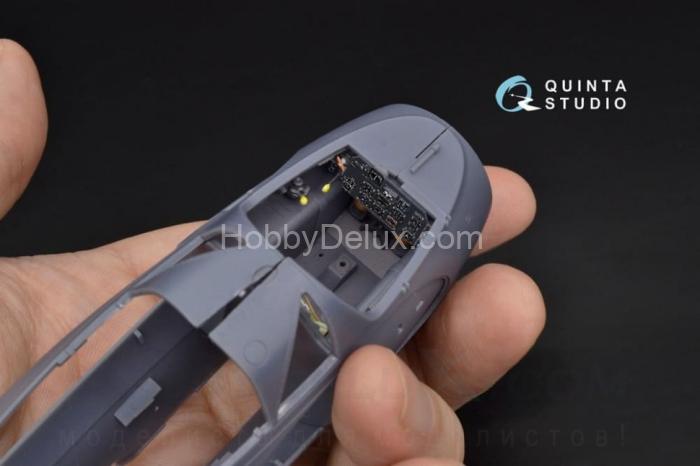3D Декаль интерьера кабины Me 163B для модели Meng QD32017