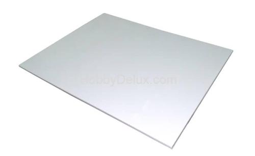 Листовой полистирол 0,5мм 20х30см (2 листа)