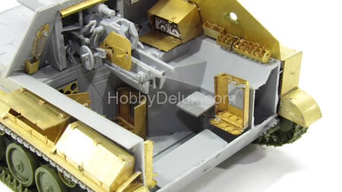 Набор фототравления для Су-76 боеукладки (Звезда) МД035522