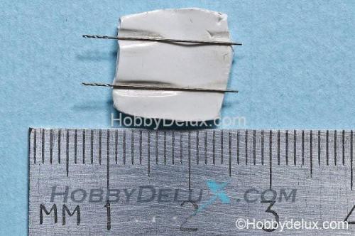 Сверло спиральное с цилиндрическим хвостовиком 0,3мм (2 шт.)