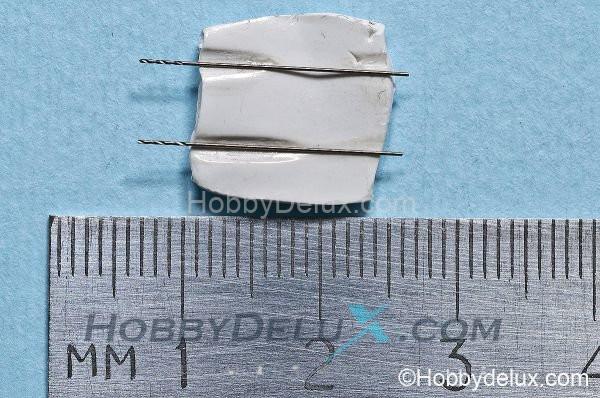 Сверло спиральное с цилиндрическим хвостовиком 0,3мм (2 шт.) HDD-03