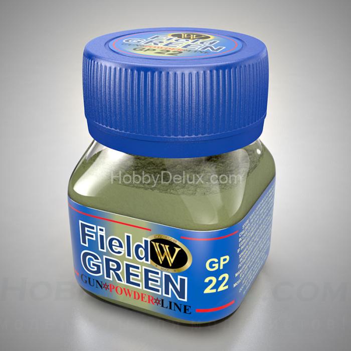 WILDER GP-22 Сухой пигмент - ПОЛЕВОЙ ЗЕЛЁНЫЙ HDF-GP-22