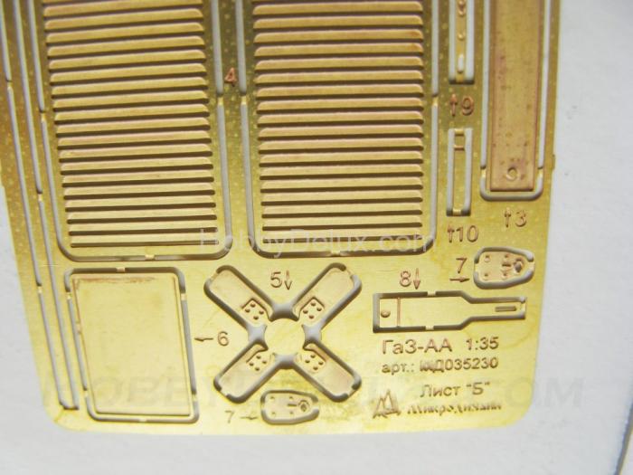 Набор фототравления для ГАЗ-АА, - ААА, -ММ от Mini Art МД035230