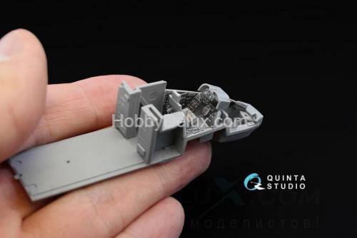 3D Декаль интерьера кабины  Ми-24В НАТО (черные панели)