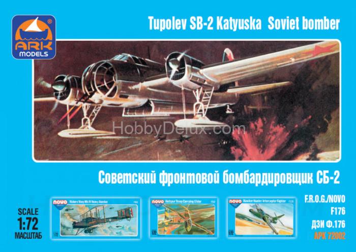 Советский фронтовой бомбардировщик СБ-2 ARK72002