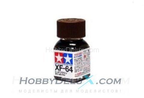 Краска эмалевая Tamiya - XF-64 Red Brown 80364