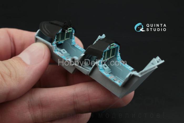 3D Декаль интерьера кабины Як-130, осн. элементы QD48007-Base