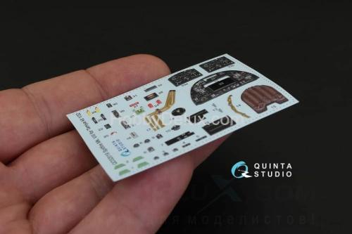 3D Декаль интерьера кабины Spitfire Mk.VIII для модели Tamiya