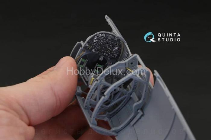 3D Декаль интерьера кабины Spitfire Mk.VIII для модели Tamiya QD32019